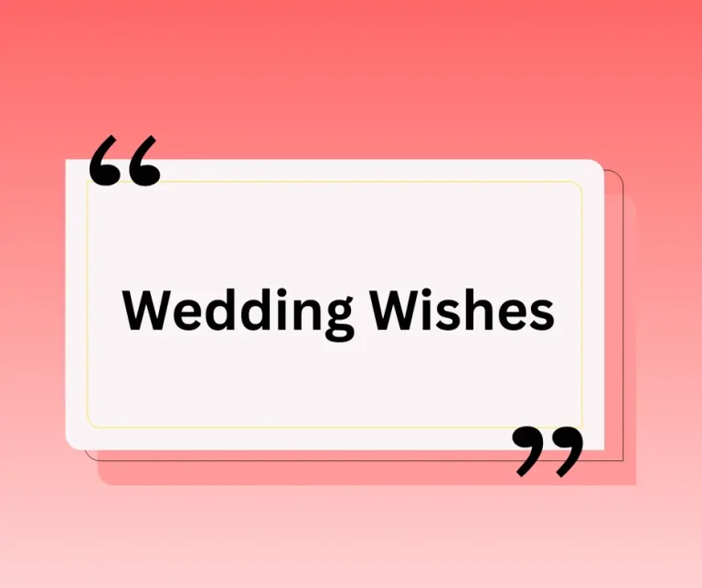 Wedding Wishes